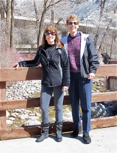 Two chicks at Grizzly Creek
