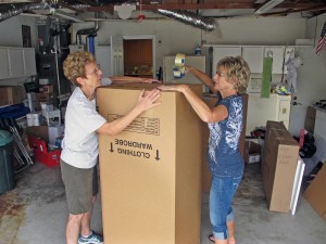 Hoff sisters in action