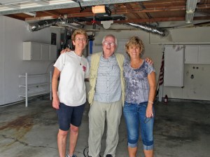 The three Amigos, Cora, Dick and Jerri