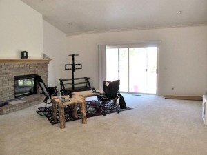 The campsite in the great room