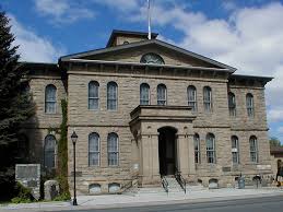 The old Carson City Mint, which is now the original part of the Nevada State Museum and Jerri's and my new adventure site