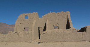 Officer's quarters. Building materials were later stripped from them to help build the Buckland Station house