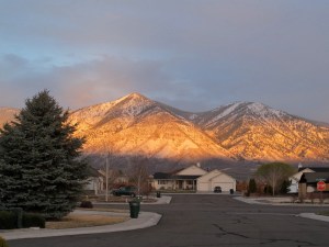 An April Fool's Dawn on the Sierras