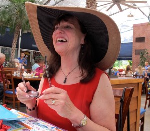 Connie at the High Hand Nursery