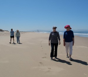 Check how long and flat the beach is.  We love it!