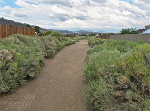 Looking east from the mailboxes and the next picture is looking west toward the Sierras.