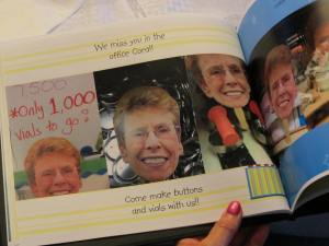 A photo book from the Donate Life Office where I used to volunteer.  I miss them, too.