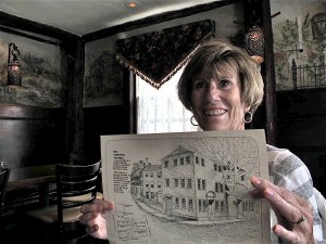 Jerri and the Warren Tavern diagram