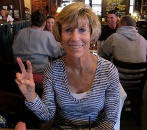 Jerri liked her lunch at Freestone's