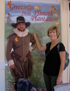 Jerri and her handsome Pilgrim