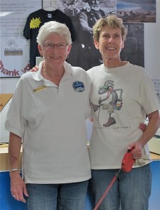 Gale and me in the Visitor's Center