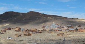 What's left of the boomtown of Bodie, CA. (Don't forget to click on the photo to enlarge it)