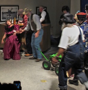 After Peachy gives a few clues, she has a dramatic passing. Everyone is shocked!