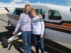 This is the little Cessna that took us on our flight adventure.