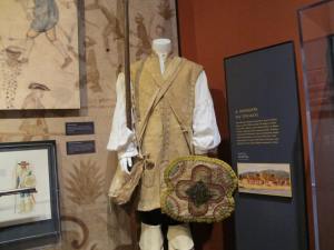  The soldier’s uniform of the late 1700’s was a bit more practical.