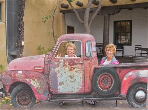 We joked that if our rental car broke down, we’d come back and get this old pickup.