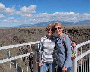650 feet above the Rio Grande!