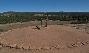 The top of the kiva 