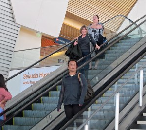 Eizabeth arriving in San Jose