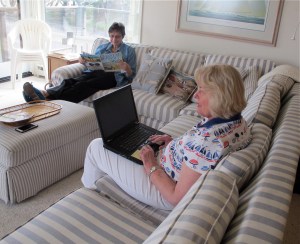 Relaxing in Pelican 10