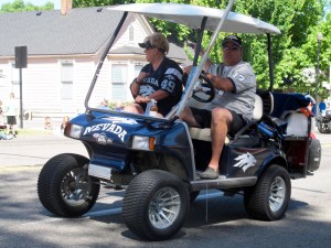 Northern Nevadans support the UNReno Wolfpack wholeheartedly and wear shirts, hats, jackets and even decorate their vehicles with the logos to show their pride.