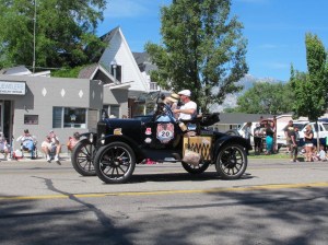 Do any of you remember the Desert Bag that people hung on the side of the car or the bumper?