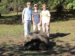 Cora, Nancy, Shirley with a poser.