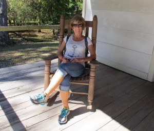 Resting her bones at Mt. Locust