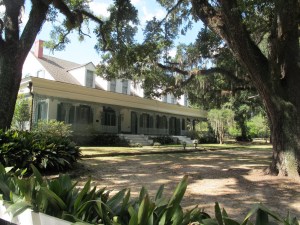 The Myrtles, named for the Crepe Myrtles on the property, was built 1796. Its veranda is 125 feet long