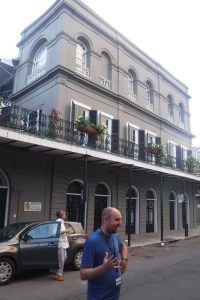 A haunted house in the French Quarter