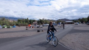 Bike riding is another activity.