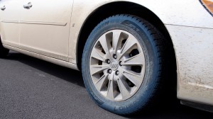 The weird thing about driving through the floodwaters in DV is that it turned my tire sidewalls blue. Other than some chemical reaction, I have no clue as to why that happened.