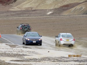 Death Valley has seen its fair share of storms this year and some areas/roads were closed because of it). 
