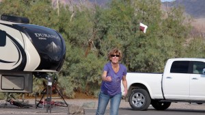 The boys used the time honored fix-all, Duck Tape, to patch up the bags.